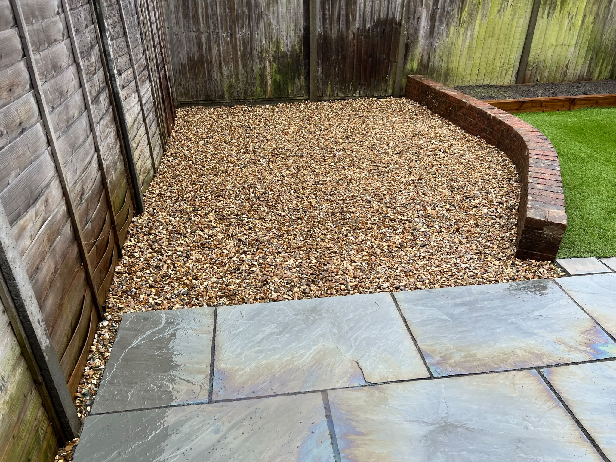 RT Landscaping completed project